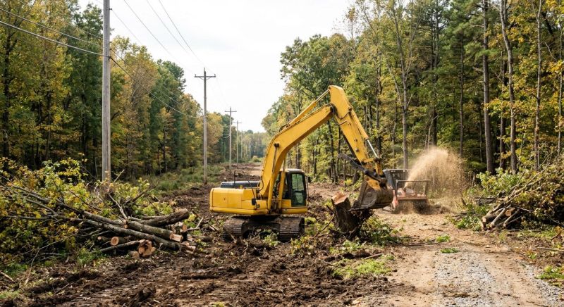 Construction Site Land Clearing in Katy, TX
