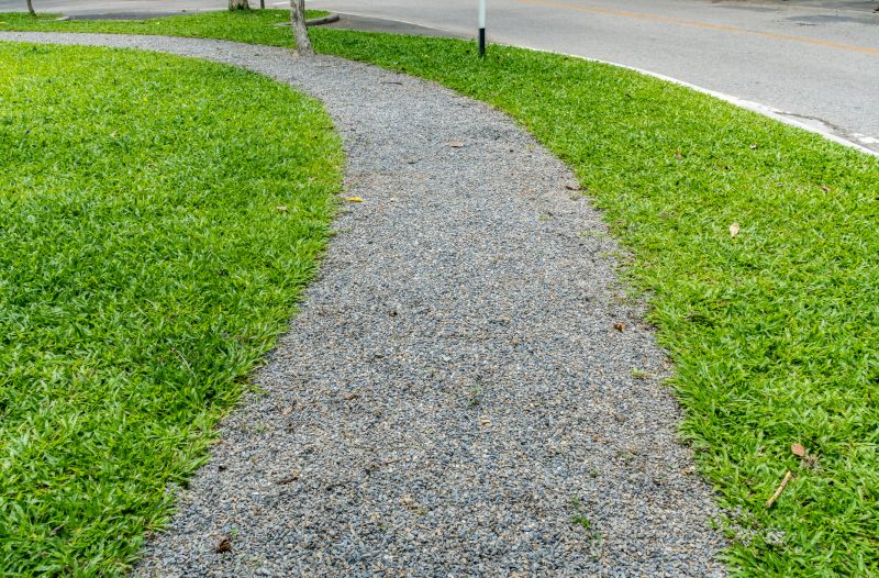 Pathway with Gravel Spreadings
